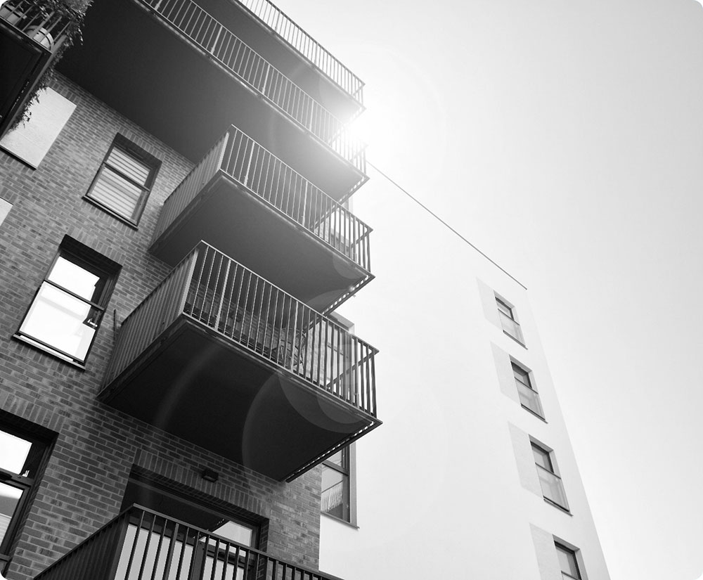 Res building balcony