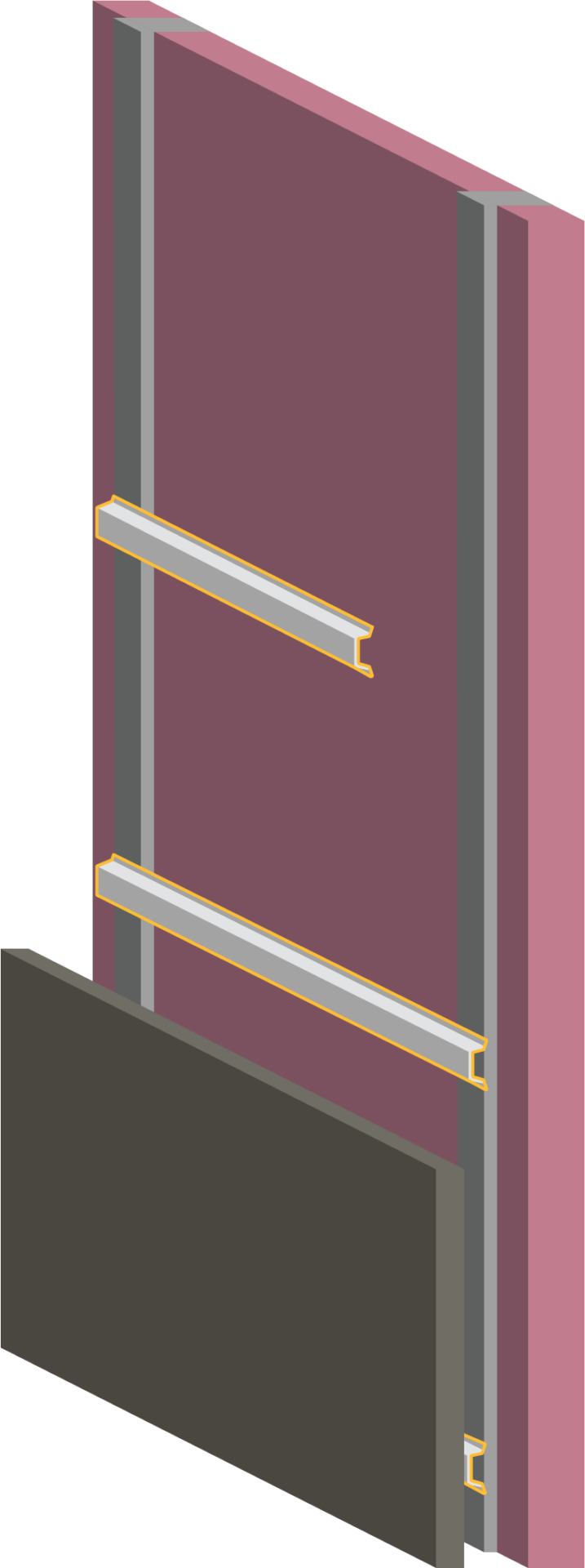 Resilient channel wall 2 scaled